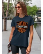 Koszulka I dont snore, I dream I’m a motorcycle – edycja Midnight, Unisex