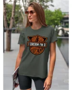 Koszulka I dont snore, I dream I’m a motorcycle – edycja Midnight, Unisex