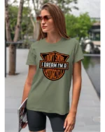 Koszulka I dont snore, I dream I’m a motorcycle – edycja Midnight, Unisex
