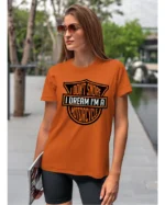 Koszulka I dont snore, I dream I’m a motorcycle – edycja Midnight, Unisex