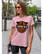 Koszulka I dont snore, I dream I’m a motorcycle – edycja Midnight, Unisex