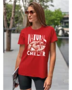 Koszulka Leniwiec w akcji, odpoczywaj i chilluj – edycja White, Unisex