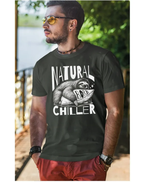 Koszulka Leniwiec, koszulka, koszulka męska, t-shirt męski, koszulka męska z nadrukiem, koszulka z napisem