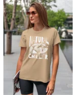 Koszulka Leniwiec w akcji, odpoczywaj i chilluj – edycja White, Unisex