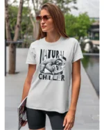 Koszulka Leniwiec, koszulka, koszulka damska, t-shirt damski, koszulka damska z nadrukiem, koszulka z napisem