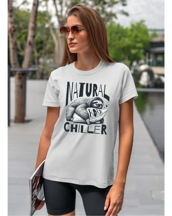 Koszulka Leniwiec, koszulka, koszulka damska, t-shirt damski, koszulka damska z nadrukiem, koszulka z napisem