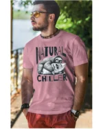 Koszulka Leniwiec w akcji, odpoczywaj i chilluj – edycja Midnight, Unisex