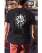 Koszulka unisex "Wilk", dla niego – wybierz kolor!