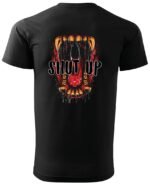 Koszulka unisex napis “Shut up”, dla niej – wybierz kolor!