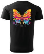 Koszulka unisex motyl “Better fly”, dla niej – wybierz kolor!