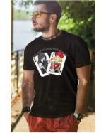 Koszulka unisex napis “God save me from false friends”, dla niego – wybierz kolor!