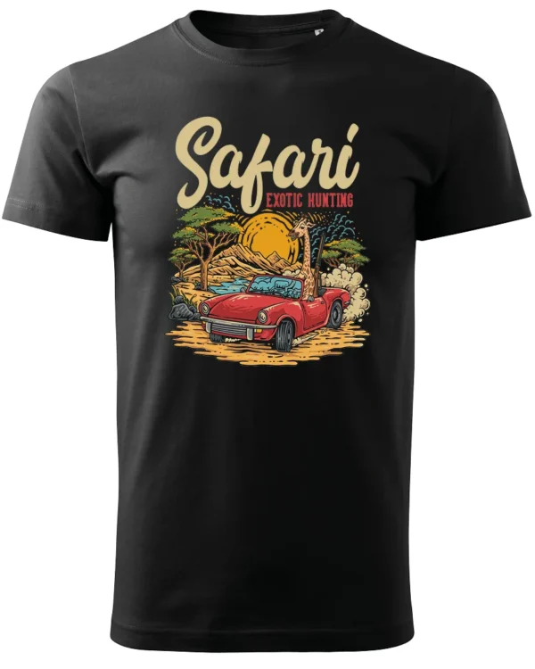 Koszulka unisex "Przygoda w safari", dla niej – wybierz kolor!