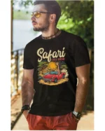Koszulka unisex "Przygoda w safari", dla niego – wybierz kolor!
