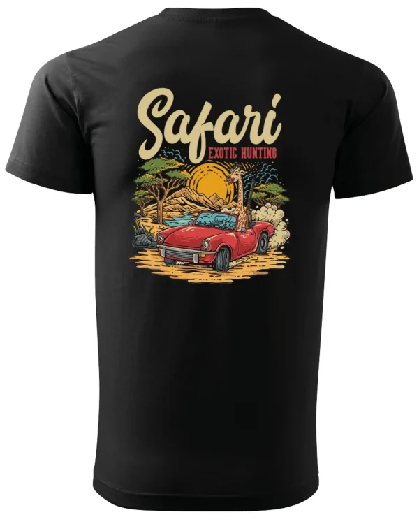Koszulka unisex "Przygoda w safari", dla niej – wybierz kolor!