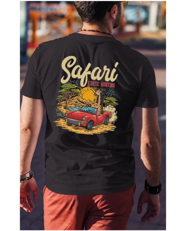 Koszulka unisex "Przygoda w safari", dla niego – wybierz kolor!
