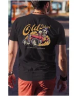 Koszulka unisex vintage samochód "Hot rod", dla niego – wybierz kolor!
