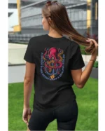 Koszulka unisex "Ośmiornica" z motywem marynarza, dla niej – wybierz kolor!
