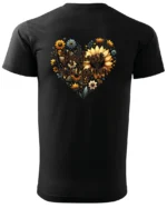 Koszulka Her heart is a garden UNISEX