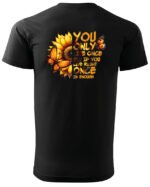 Koszulka Żyjesz tylko raz <br>ciesz się każdą chwilą - Unisex, dla niego