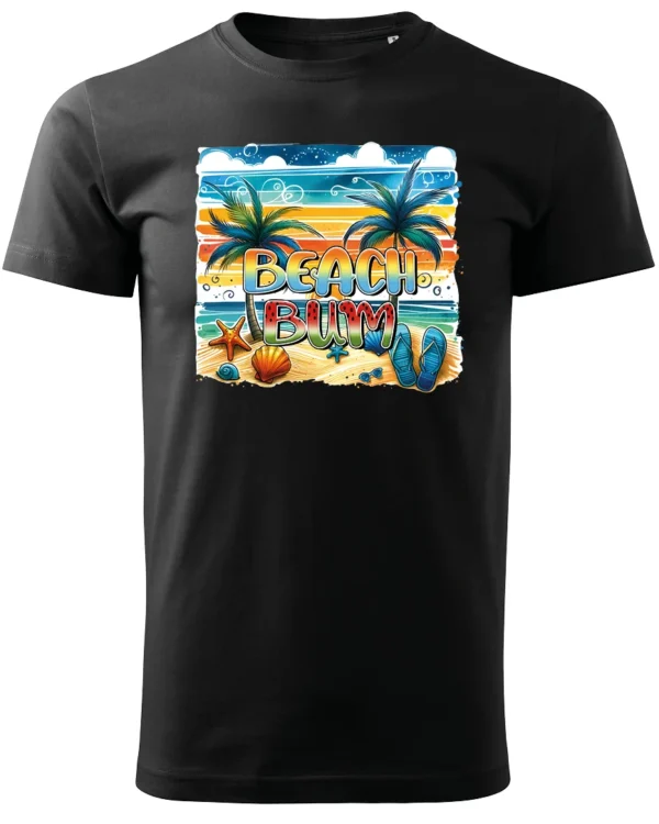 Koszulka Plażowy luz <br>idealna na letnie dni - Unisex, dla niego