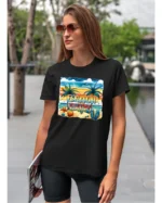 Koszulka Plażowy luz <br>idealna na letnie dni - Unisex, dla niej