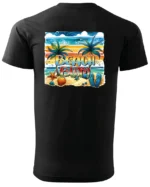 Koszulka Plażowy luz <br>idealna na letnie dni - Unisex, dla niego