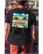 Koszulka Plażowy luz <br>idealna na letnie dni - Unisex, dla niego