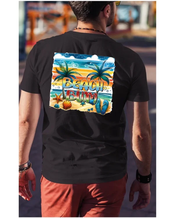 Koszulka Plażowy luz <br>idealna na letnie dni - Unisex, dla niego