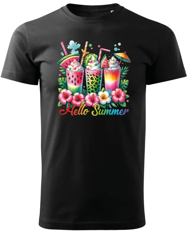 Koszulka Witaj Lato! <br>ciesz się owocowymi smakami - Unisex, dla niego