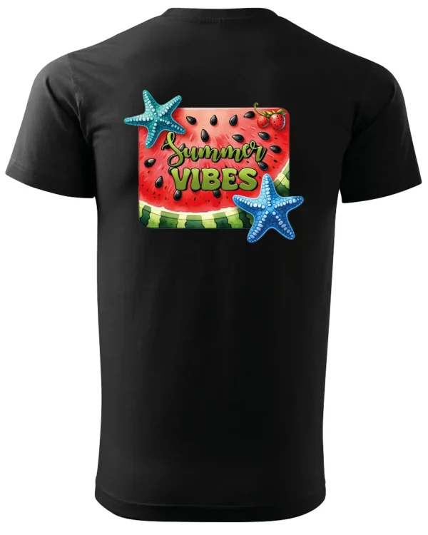 Koszulka Letnie wibracje <br>poczuj radość lata - Unisex, dla niego