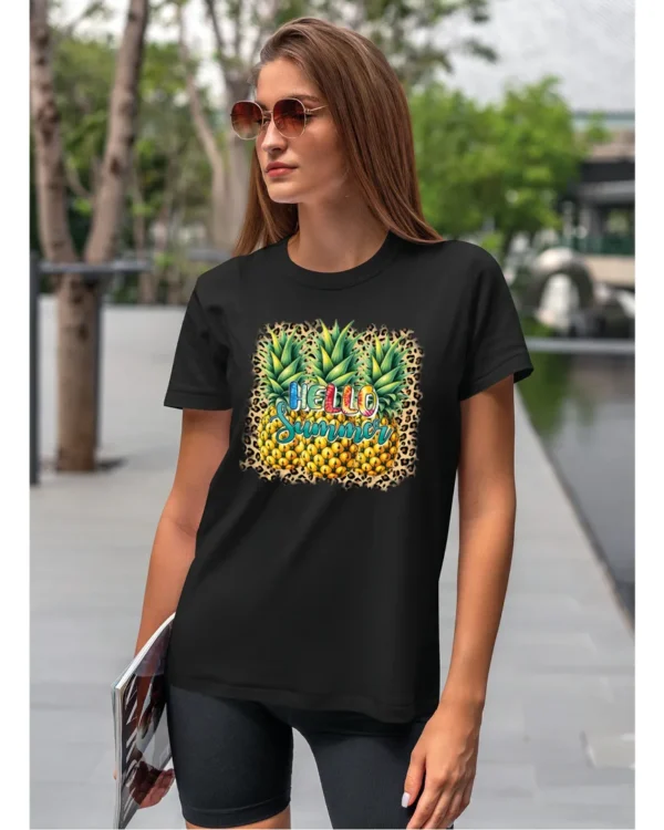 Koszulka Owocowe Lato <br>poczuj tropikalne wibracje - Unisex, dla niej