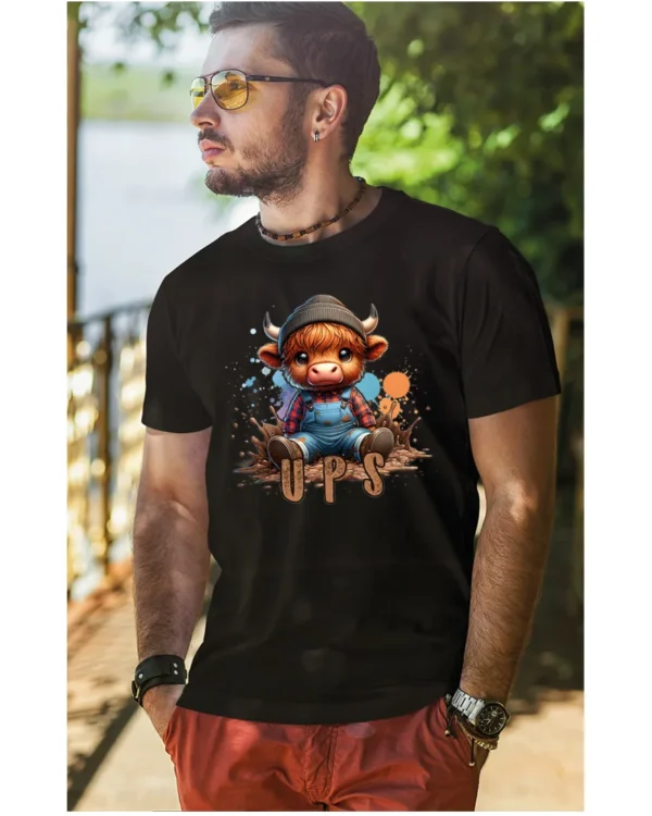 Koszulka Mówiłem, że to nie ja! <br>urocza krówka w akcji - Unisex, dla niego