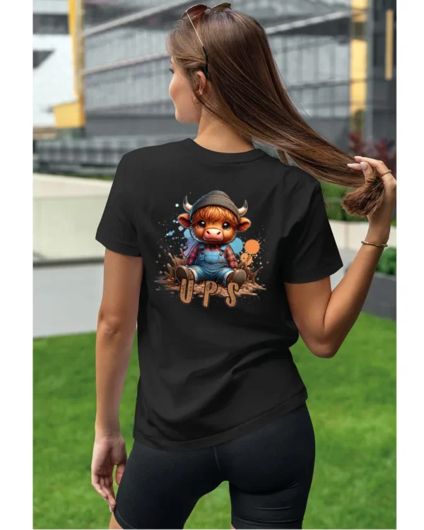 Koszulka Mówiłem, że to nie ja! <br>urocza krówka w akcji - Unisex, dla niej