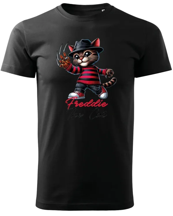 Koszulka Koci horror, Freddie the Cat - Unisex