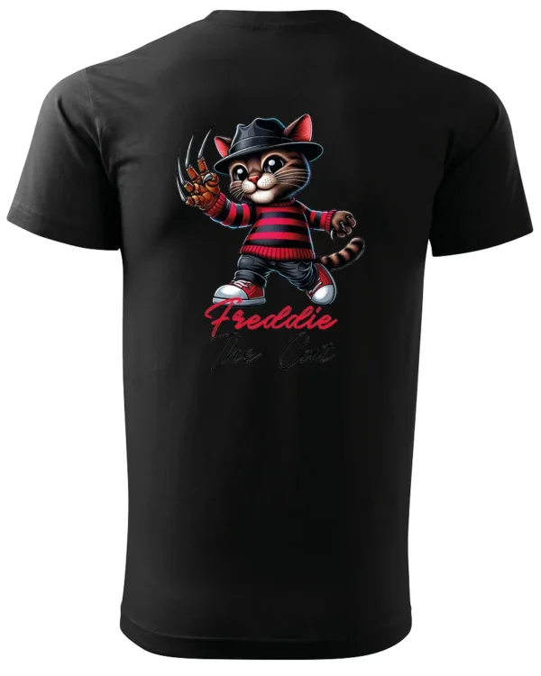 Koszulka Koci horror, Freddie the Cat - Unisex