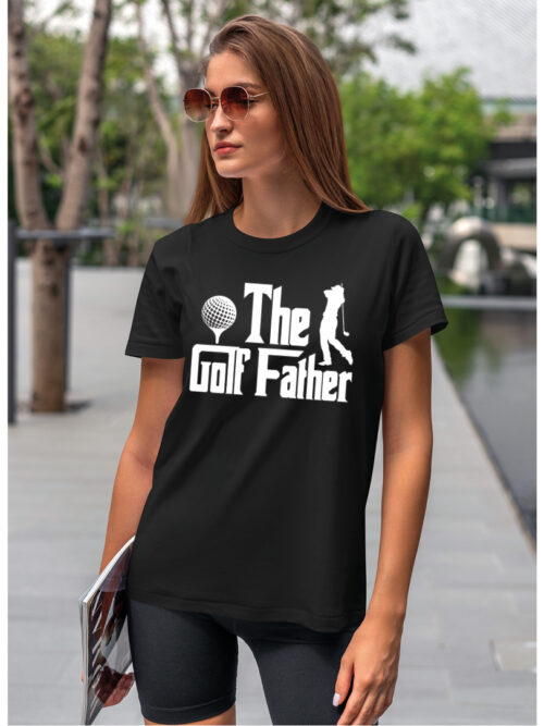 Koszulka The Golf Father koszulka koszulka damska t-shirt damski koszulka damski z nadrukiem koszulka z napisem