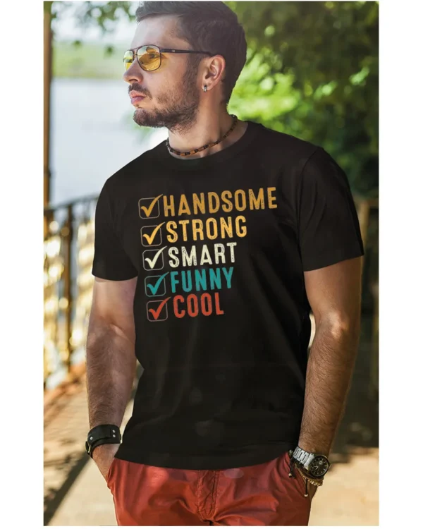 Koszulka Handsome koszulka koszulka męska t-shirt męski koszulka męska z nadrukiem koszulka z napisem
