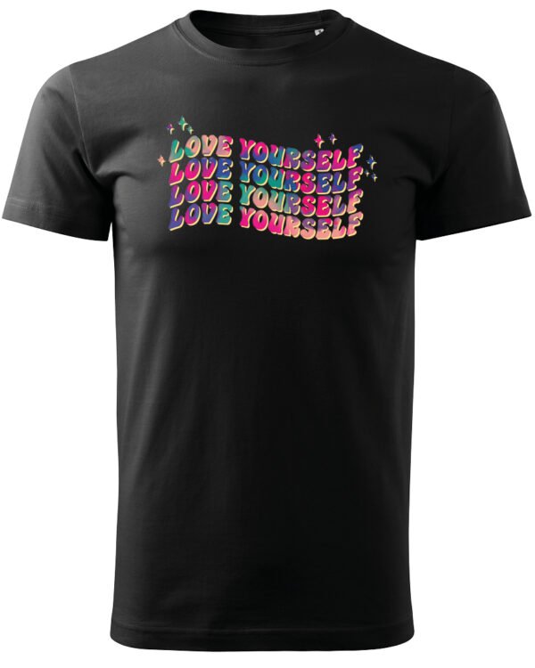 Koszulka Love Yourself, Pokochaj siebie – Unisex