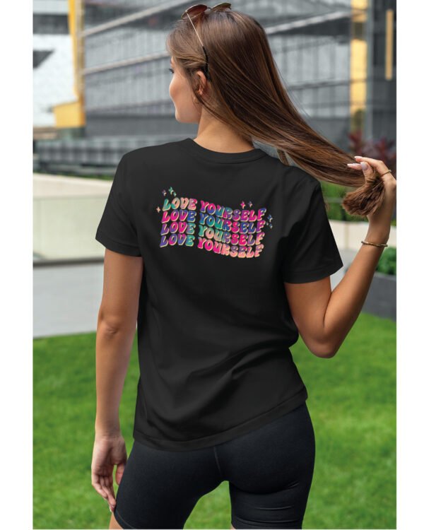 Koszulka Love Yourself, Pokochaj siebie – Unisex