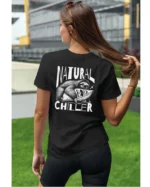 Koszulka Leniwiec w akcji, odpoczywaj i chilluj – edycja White, Unisex