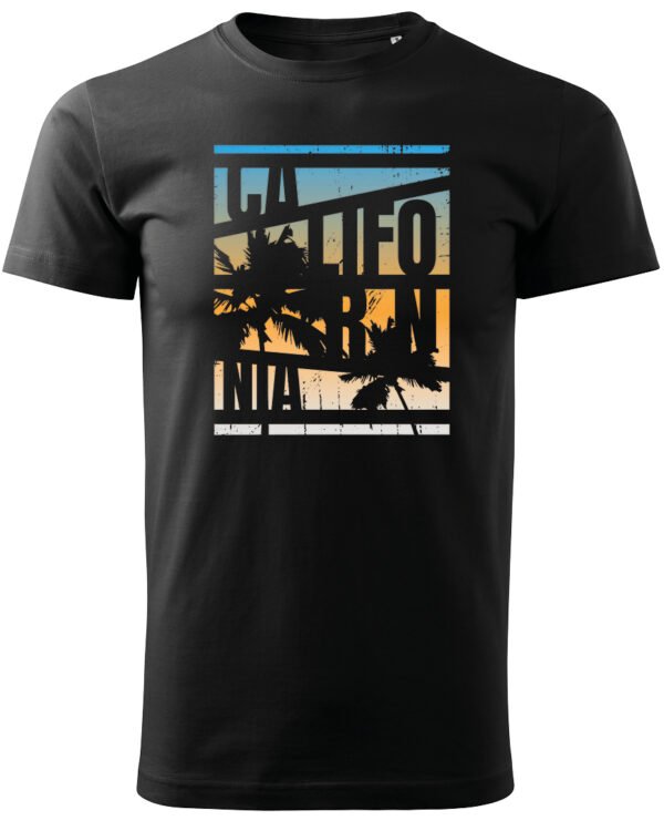 Koszulka California vibe <br>Poczuj Kalifornijską Energię – Unisex, dla niego