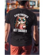 Koszulka Słodki Kot <br>Nawet twardziele mają chwile słabości - Unisex, dla niego