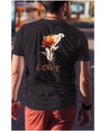Koszulka Burn in Love <br>Romantyczny płomień - Unisex, dla niego