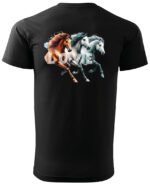 Koszulka Miłość w Galopie <br>Konie i wolność - Unisex, dla niego