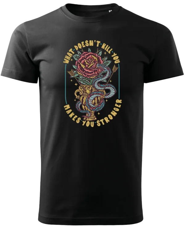 Koszulka What doesn't kill you <br>Makes you stronger - Unisex, dla niego