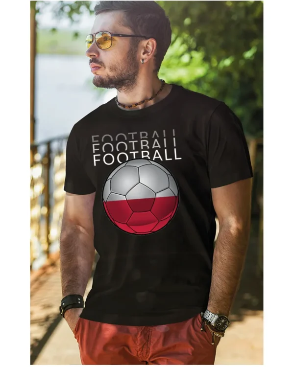 Koszulka Football <br>Miłość do gry - Unisex, dla niego