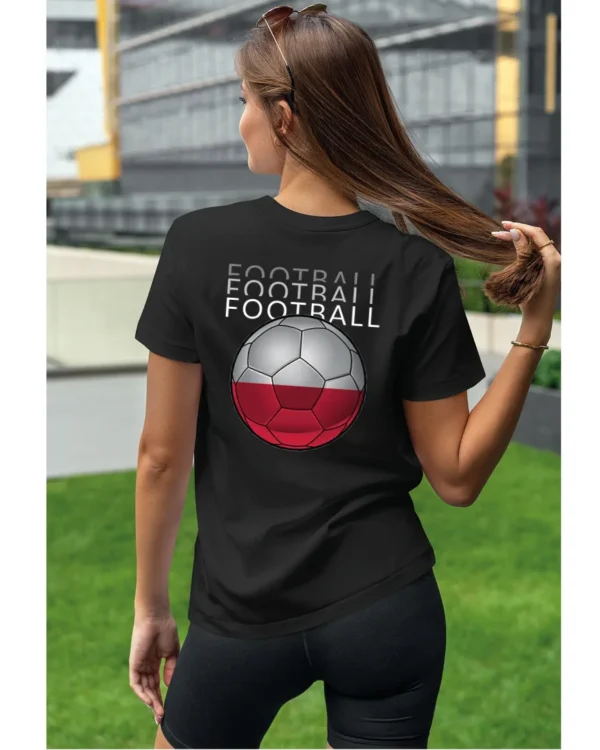 Koszulka Football <br>Miłość do gry - Unisex, dla niej