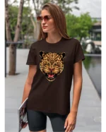 Koszulka unisex "Tygrys", dla niej – wybierz kolor!