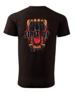 Koszulka unisex napis “Shut up”, dla niej – wybierz kolor!