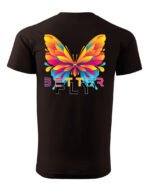 Koszulka unisex motyl “Better fly”, dla niej – wybierz kolor!
